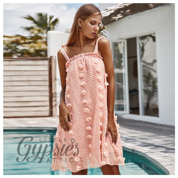 Little Gypsie's Sling Strap Loose Fit Dress - Picture 3 of 12